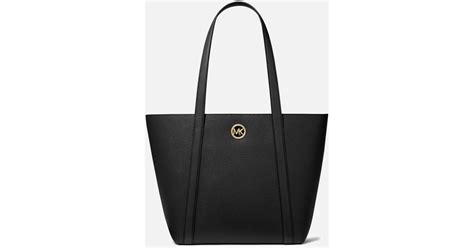 michael michael kors hadleigh large leather tote|Hadleigh Large Pebbled Leather Tote Bag .